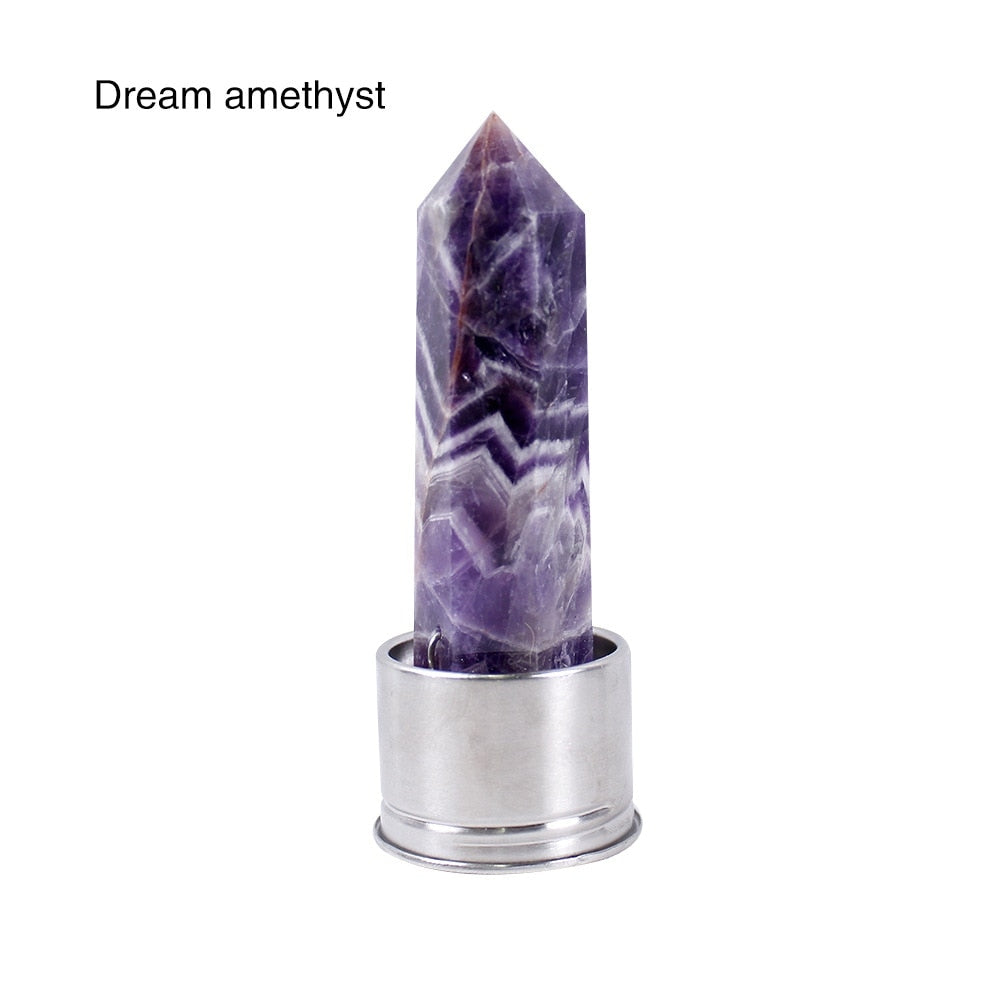 Gemstone Glass Water Bottle - Replacement