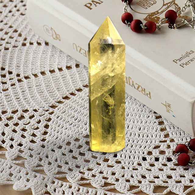 Natural Stone Crystal - Obelisk