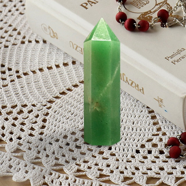 Natural Stone Crystal - Obelisk