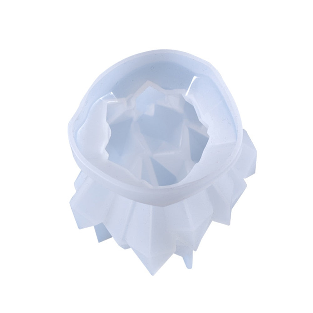 Crystal Cluster - Candle mold - DIY