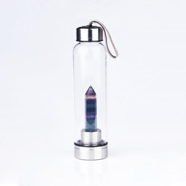 Water Bottle - Natural Gemstone - 550ml