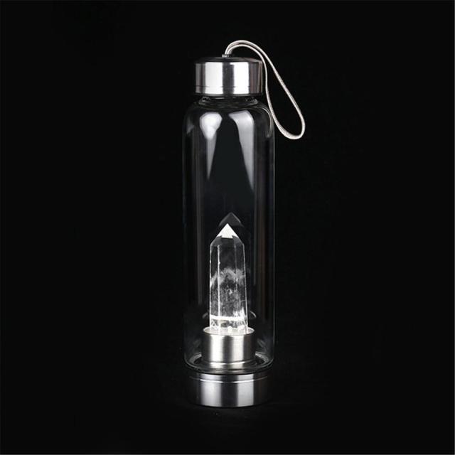 Water Bottle - Natural Gemstone - 550ml