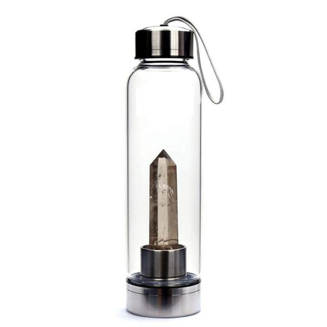 Water Bottle - Natural Gemstone - 550ml