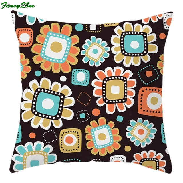 Cushion Cover - Boho Hippie FlowerPower - Various Designs
