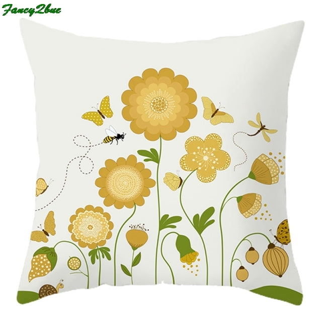 Cushion Cover - Boho Hippie FlowerPower - Various Designs