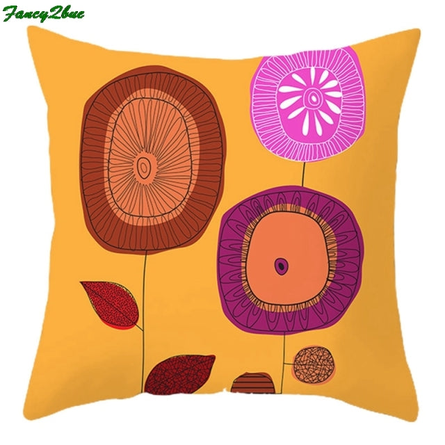 Cushion Cover - Boho Hippie FlowerPower - Various Designs