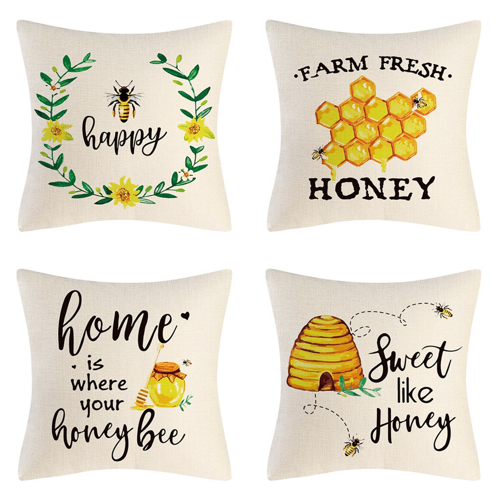 Cushion Cover - Honey Bees - Various