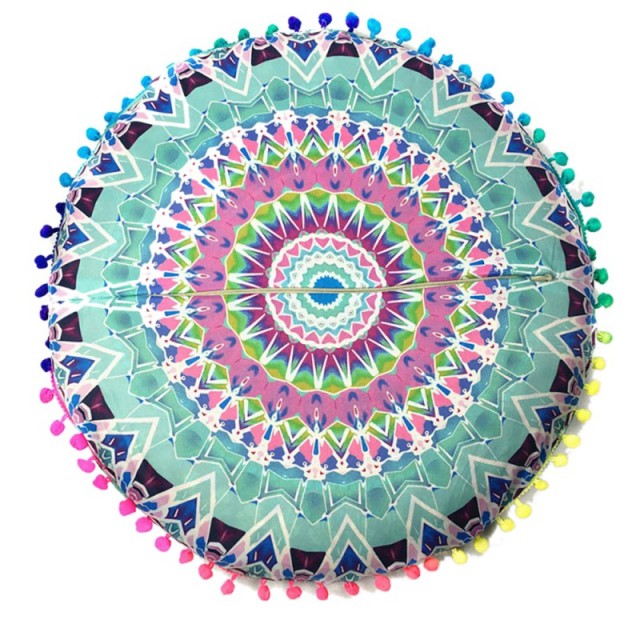 Cushion Cover - Round Mandala  - Various Designs