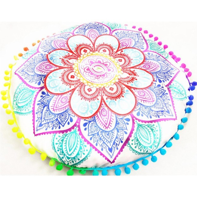Cushion Cover - Round Mandala  - Various Designs