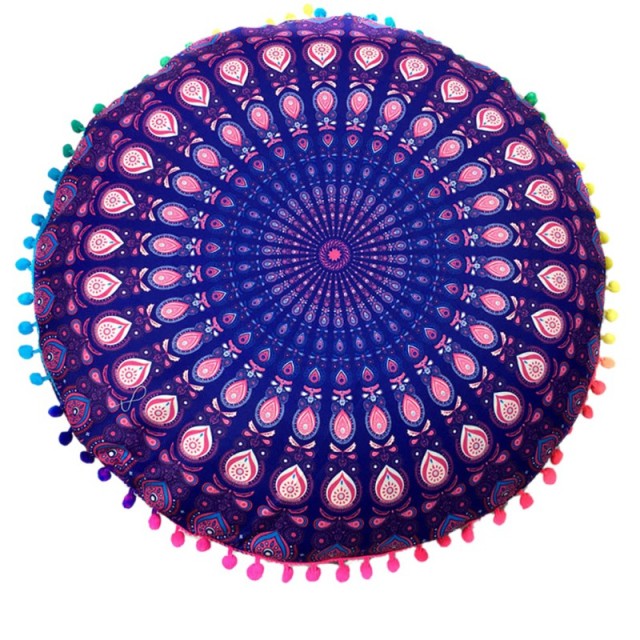 Cushion Cover - Round Mandala  - Various Designs