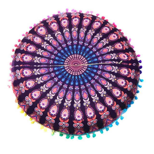 Cushion Cover - Round Mandala  - Various Designs
