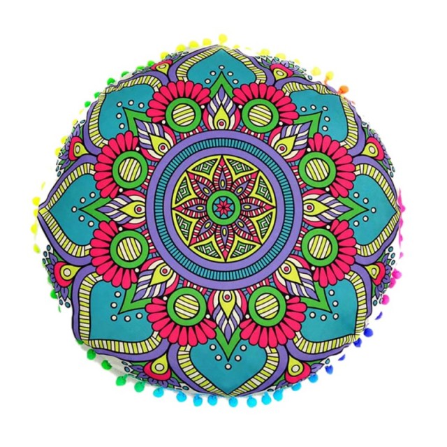 Cushion Cover - Round Mandala  - Various Designs