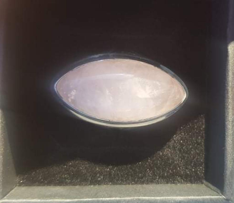 Rose Quartz - Sz 8.5