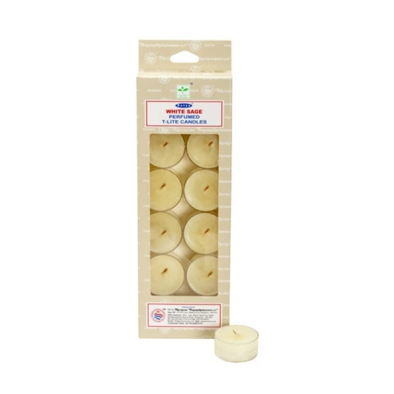 Satya - White Sage - Tealights